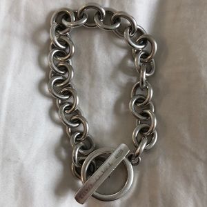 Tiffany & Co. sterling silver toggle bracelet